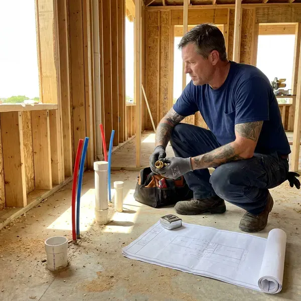 Professional new construction plumbing, Hazleton, PA