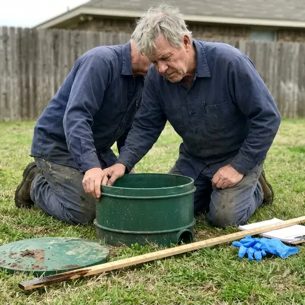Local septic tank repair by JKR Plumbing, Harrisburg, PA