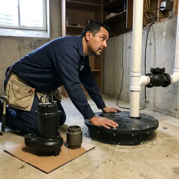 Sewage Ejector Pump Installation near Philadelphia, PA