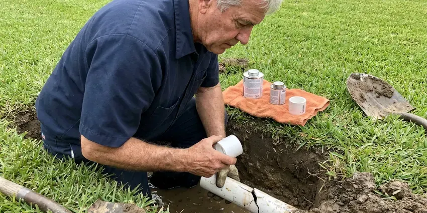 Local sewer line inspection by JKR Plumbing, Philadelphia